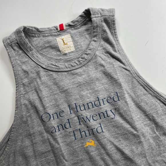 TRACKSMITH RUNNING TANK TOP GRAY WOMENS LARGE - Picture 2 of 4